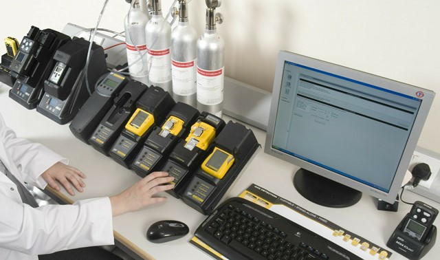 calibração de um detector de vazamento de gás
