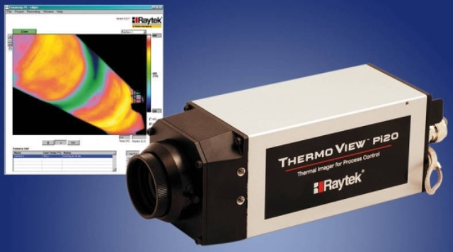 Câmera de controle de processos térmicos